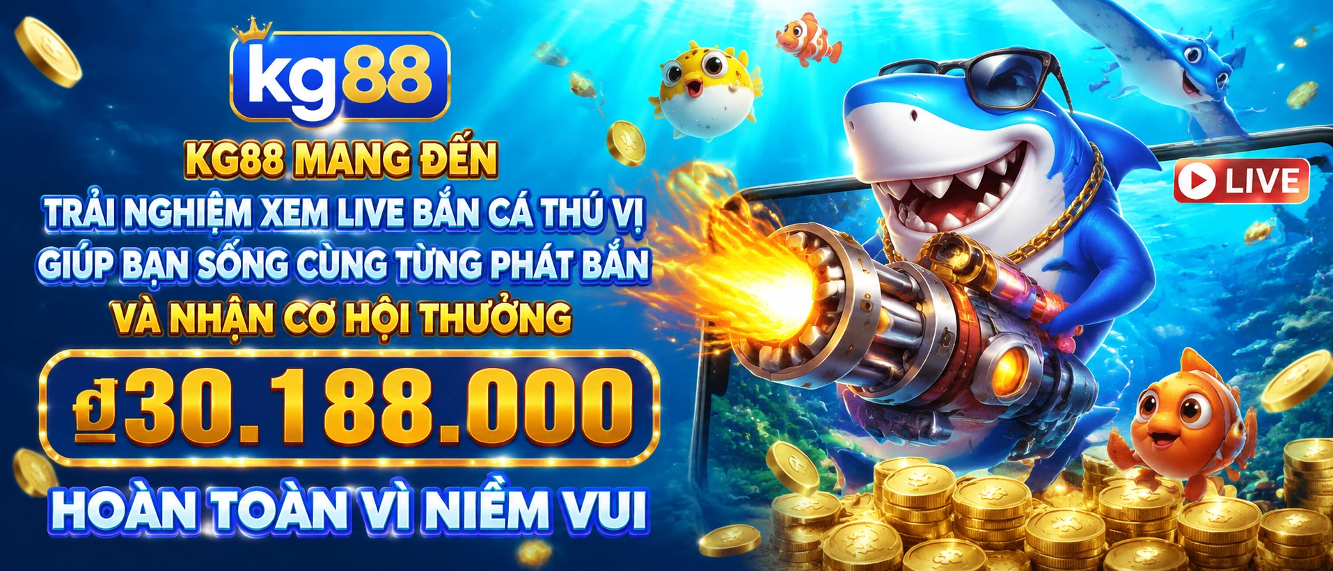 Bắn Cá Jackpot cá lớn và hiệu ứng đặc biệt