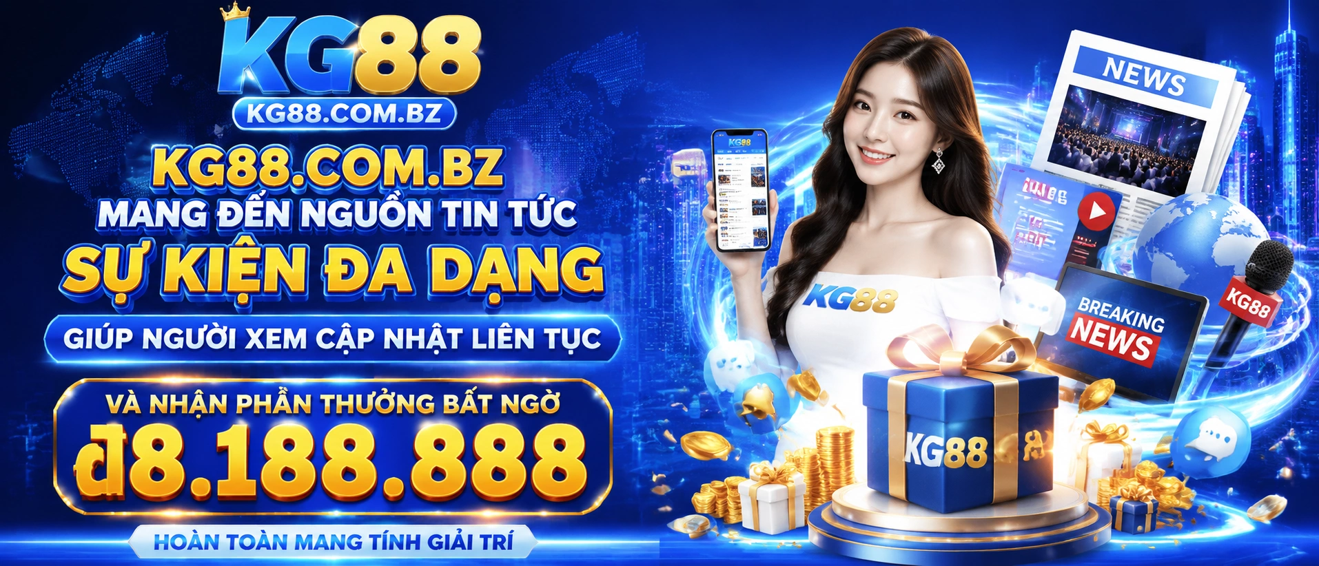 Bảng tin khuyến mãi và ưu đãi thành viên trên KG88